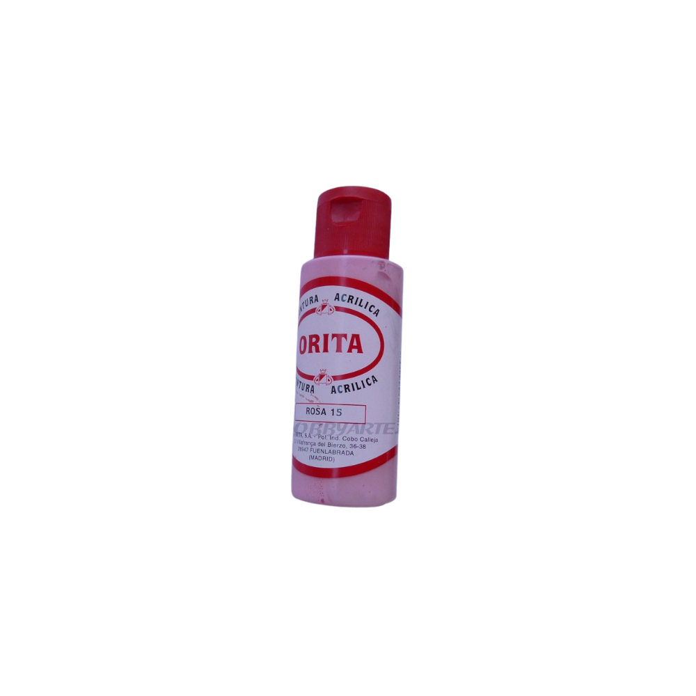 ROSA 15, PINTURA ACRILICA, 60 ML