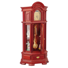 GRAN RELOJ DE RINCONERA CON MECANISMO  (FUNCIONA)