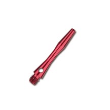 CAÑA DE ALUMINIO CORTA COLOR ROJO, 3 UNID  (41 MM)