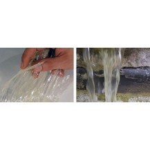 EFECTO AGUA ARTIFICIAL:  AGUA TRANSPARENTE, 200 ML