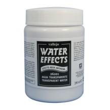 EFECTO AGUA ARTIFICIAL:  AGUA TRANSPARENTE, 200 ML