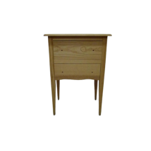 COMODA DE PATA DE AGUJA CON DOS CAJONES  (88X60X40 CM)