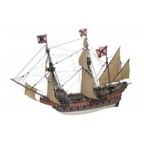 SANTIAGO DE COMPOSTELA, GALEON ESPAÑOL DEL SIGLO XVI, 1/72