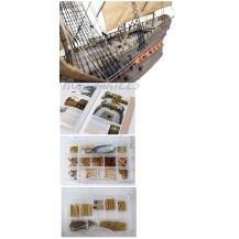 SANTIAGO DE COMPOSTELA, GALEON ESPAÑOL DEL SIGLO XVI, 1/72