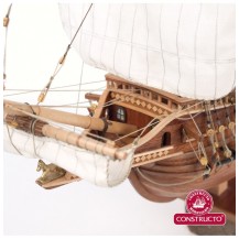 GOLDEN HIND, GALEON DE SIR FRANCIS DRAKE, 1/55