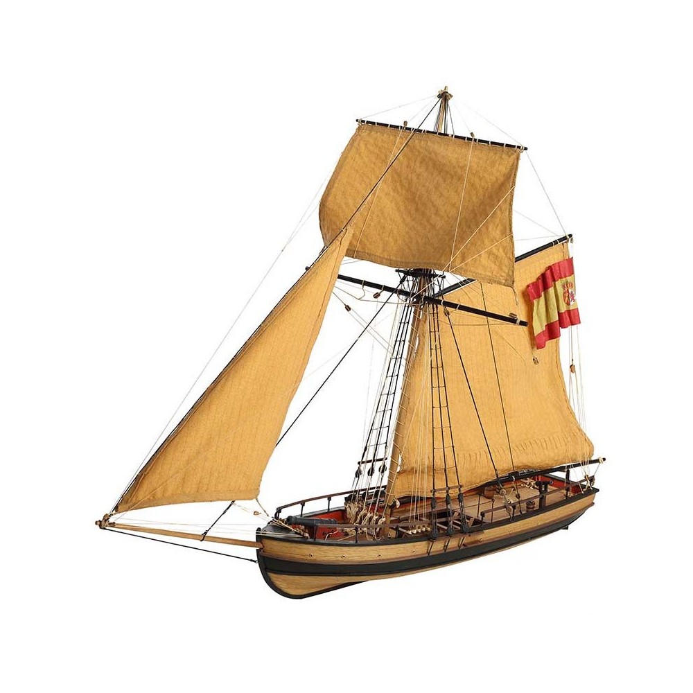 ATREVIDA, CAÑONERA ESPAÑOLA DE 1779, 1/30
