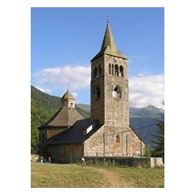 IGLESIA ROMANICA DE VILAC, ESPAÑA SIGLO SII, 1/100