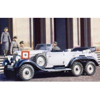 G4 1939, GERMAN CAR WITH PASSENGER  1/35