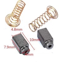 ESCOBILLAS DE CARBON PARA VARIAS MAQUINAS - (4,6x5,3x8 MM)