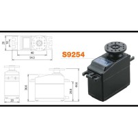 FP-S 9254 3,4 KG 0,06 SEG A 4,8 V (PARA COLA HELICOPTERO)