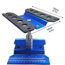 MESA DE TRABAJO ALUMINIO GIRATORIA AZUL
