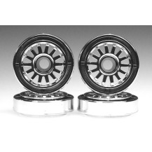 LLANTA OVERLAND PAJERO COLOR CROMO, 4 UNID