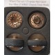RUEDAS+LLANTAS DE ALUMINIO CON QUINCE RADIOS MM CHASIS, 4 UNID