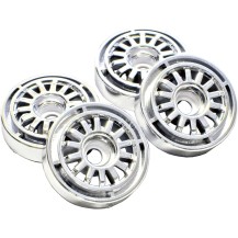 LLANTA OVERLAND PAJERO COLOR CROMO, 4 UNID