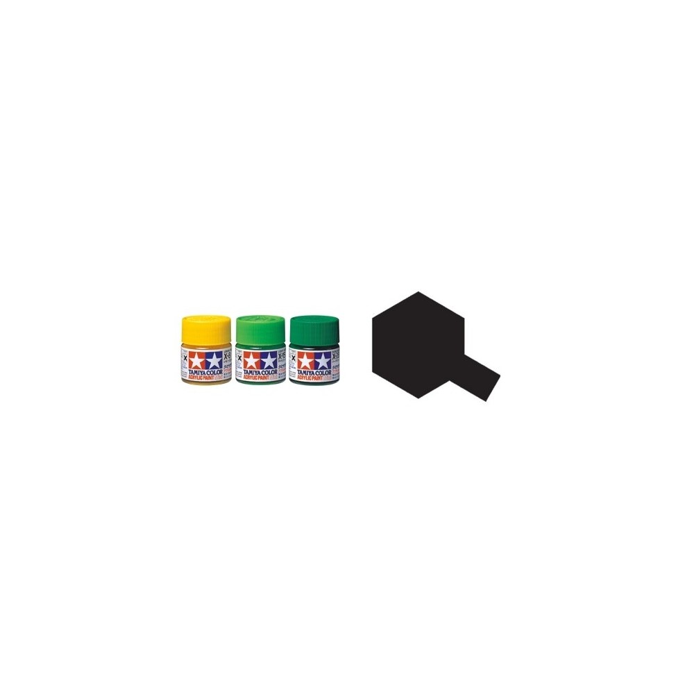 X-18, NEGRO SATINADO, 10 ML