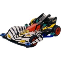 MINI 4WD, BEAK SPIDER ZEBRA, 1/32