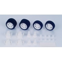 MINI 4WD, SET RUEDAS EFECTO DIFERENCIAL, 1/32