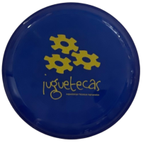 FRISBEE AZUL JUGUETECAS