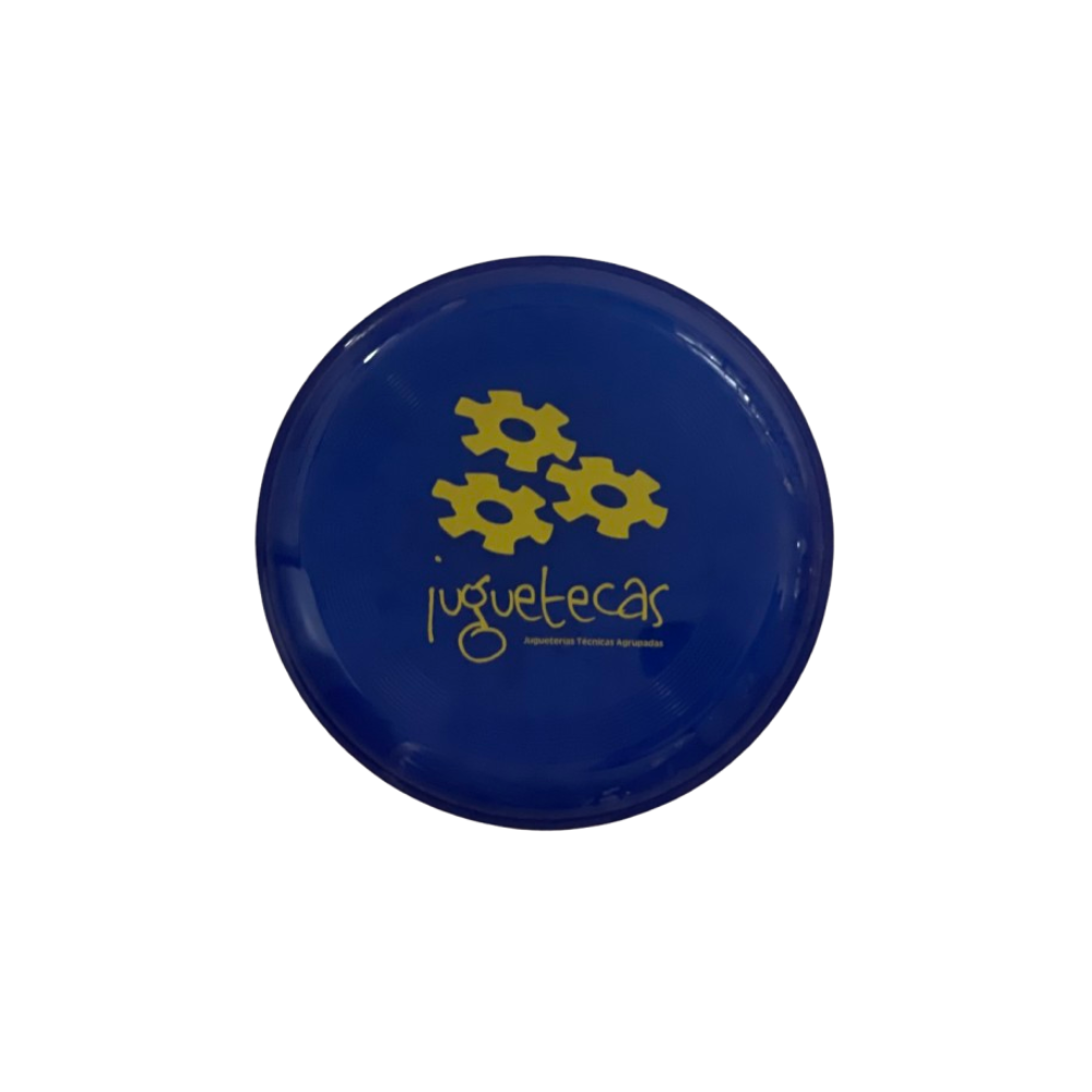 FRISBEE AZUL JUGUETECAS