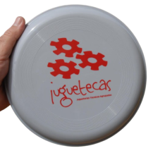 FRISBEE GRIS JUGUETECAS