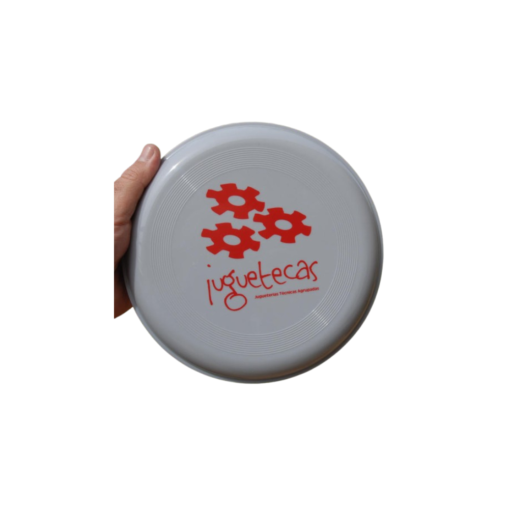 FRISBEE GRIS JUGUETECAS