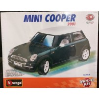 MINI COOPER 2001, 1/18 N (KIT DE MONTAJE EN METAL)