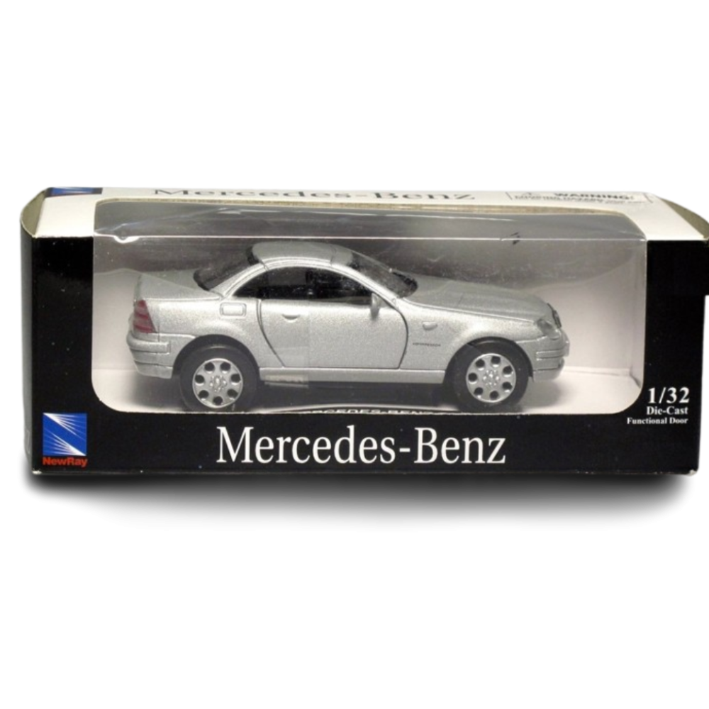 MERCEDES BANZ SLK PLATA, 1/32