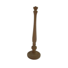 PIE DE LAMPARA CLASICA DE HAYA, 45 CM DE ALTO