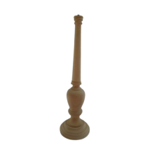PIE DE LAMPARA DE HAYA, 52,50 CM DE ALTO