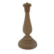 PIE DE LAMPARA DE HAYA, 25 CM DE ALTO