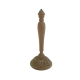 PIE DE LAMPARA CON BASE TALLADA DE HAYA, 33 CM DE ALTO