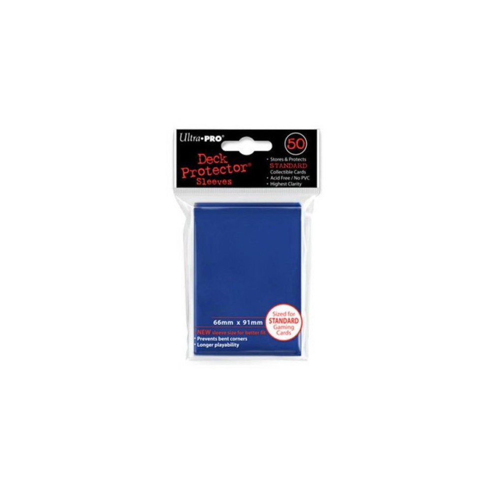 SLEEVE NEW BLUE STDR, 50 UNID  (FUNDAS DE CARTAS)