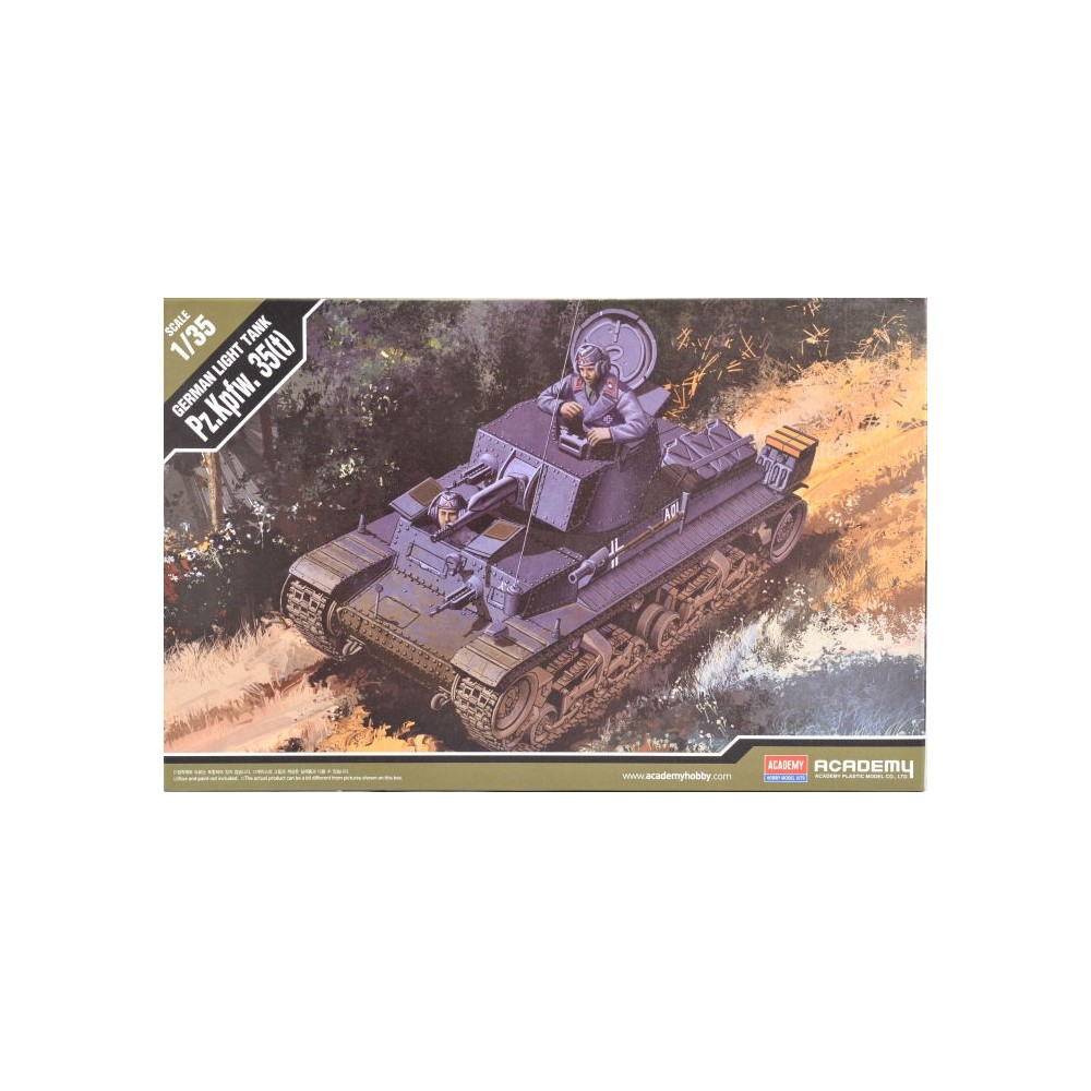 GERMAN LIGHT TANK PZ. KPFW. 35 (T), 1/35