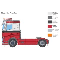 VOLVO FH TECHO PLANO, 1/24 NO HAY