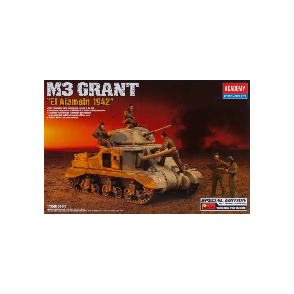 M3 GRANT "EL ALAMEIN 1942" 1/35