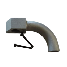 COLECTOR DE 180 GRADOS PARA MOTOR 21  (CODO)  (24 MM ENTRE AGUJEROS)