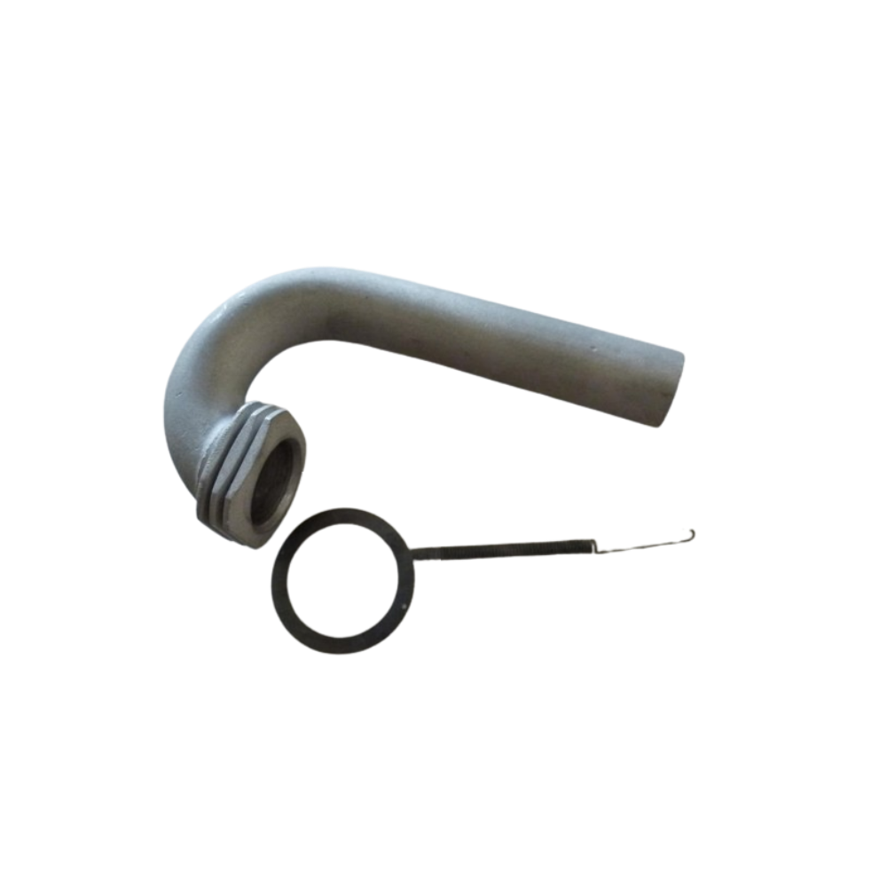COLECTOR DE 180 GRADOS PARA MOTOR 21  CON SALIDA TRASERA