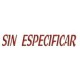 SIN ESPECIFICAR